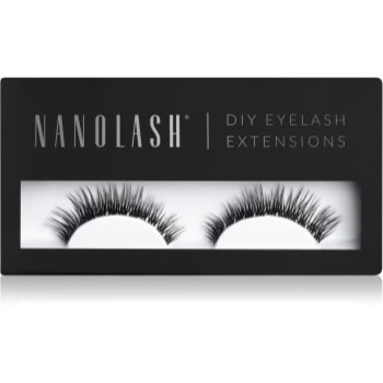 Nanolash DIY Eyelash Extensions pachet cu gene fără noduri autoadezive - imagine 2